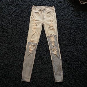 American Eagle 2 Tone Jeans